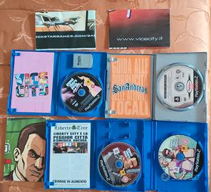 Lotto GTA PS2+ Memory card 