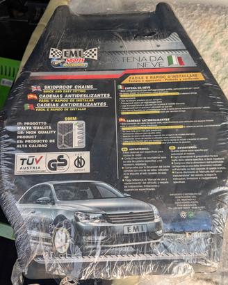 catene da neve nuove 