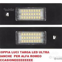 Luci targa led alfa 147 156 159 166 mito brera gt