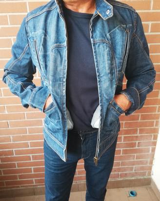 giacca jeans David Mayer uomo vintage