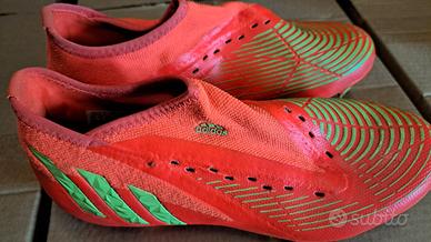 scarpe calcio Adidas Predator 1 FG Solar Red 39⅓