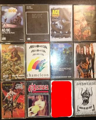 Musicassette cassette rock metal Lotto