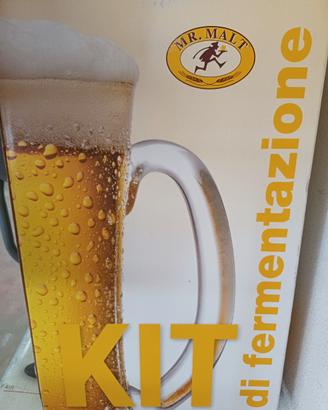 Kit birra artigianale fai da te Mr Malt