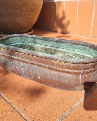 Sottovaso in rame