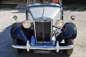 MG TD del 1951 - Targa nera italiana - Perfetta