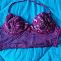 Corpetto con reggiseno fuxia - Prima Visione