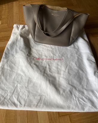 Borsa Cruciani di pelle made in Italy