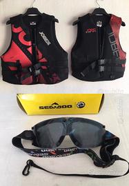 Giubbotti JOBE neoprene occhiali moto d'acqua