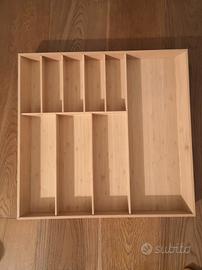 portaposate in bambù ikea