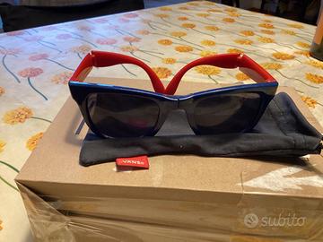 Occhiali da sole Vans,pieghevoli,con custodia,nuov
