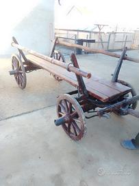  carrozza antica per giardinaggio