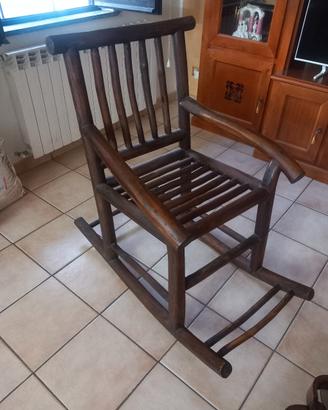 SEDIA  A DONDOLO
