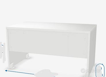 Scrivania da ufficio Bianca