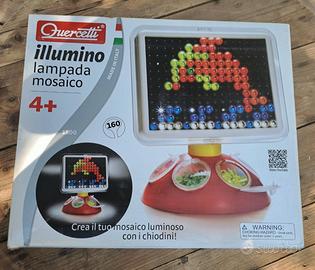 LAMPADA MOSAICO GIOCO QUERCETTI CHIODINI