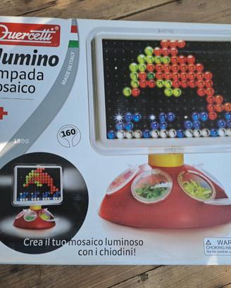 LAMPADA MOSAICO GIOCO QUERCETTI CHIODINI