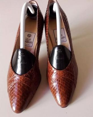 SCARPE DONNA ELEGANTI DI VERO PITONE