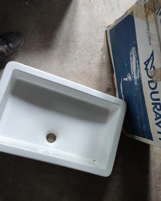 Duravit Vero - Lavabo da appoggio, 600x380 mm