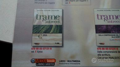 9788805071319 Trame e intrecci VOL. C Epica
