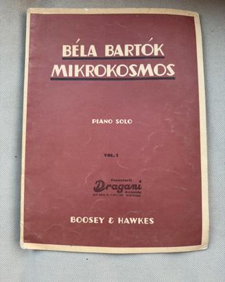 BÉLA BARTOK MIKROKOSMOS PIANO SOLO