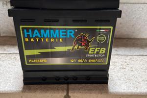 Batteria Auto EFB Start&Stop 12V 55Ah 540A Nuova