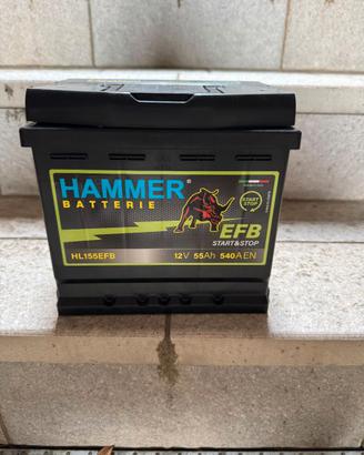 Batteria Auto EFB Start&Stop 12V 55Ah 540A Nuova