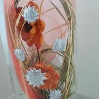 Vaso in vetro trasparente