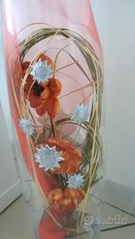 Vaso in vetro trasparente