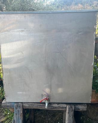Serbatoio di stoccaggio in acciaio inox 500 lt