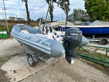 Gommone sacs 490 + yamaha 40/60hp