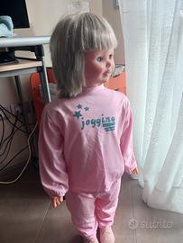 Bambola Furga Vintage Grande 90 cm Anni 70 Origina