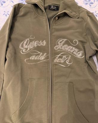Guess Felpa Cotone Gialla -Taglia M
