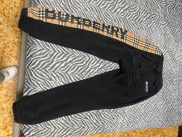 Pantalone tuta burberry