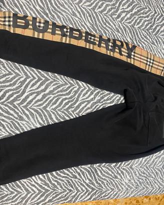 Pantalone tuta burberry