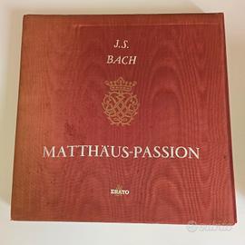 cofanetto 4 vinili J.S.Bach "Passione di Matteo"