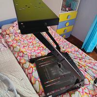 supporto per volante e pedaliera