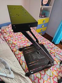 supporto per volante e pedaliera