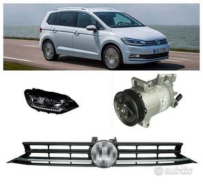 Vw Touran frontale cofano paraurti parafango 2015>