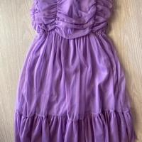 Vestito elegante viola