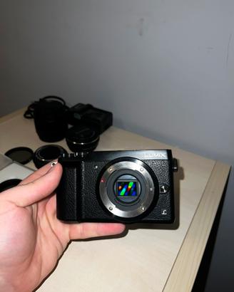 Lumix gx 80 + 3lenti e altri accessori