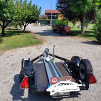 Carrello portamoto rimorchio