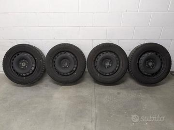 Ruote e pneumatici invernali Continental 205 55 16