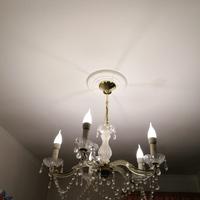 Lampadario più abat jour tipo murano