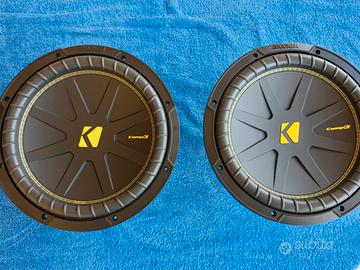 Kicker coppia subwoofer Comp C 12"