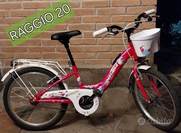 bicicletta  bambina raggio 20