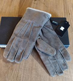 Guanti Fratelli Rossetti pelle scaosciata nuovi