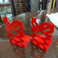 Fermalibri metallo books decorativi