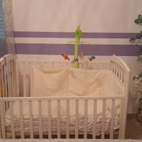 Culla con cassettone..con accessori...come nuova