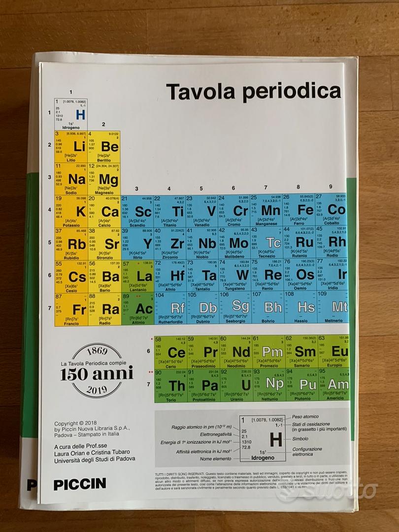 Libro: Chimica generale (Piccin) - Libri e Riviste In vendita a Vicenza