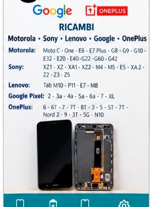 schermi Motorola Sony Lenovo Google OnePlus