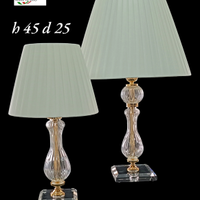 TRIS LUMI BAIRON CRISTALLO ORO 1 LUCE